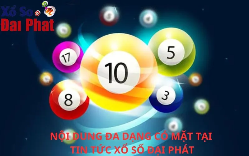 Nội dung đa dạng có mặt tại tin tức xổ số Đại Phát