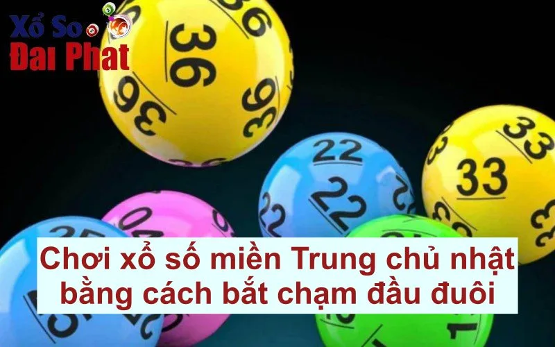 Chơi xổ số miền Trung chủ nhật bằng cách bắt chạm đầu đuôi